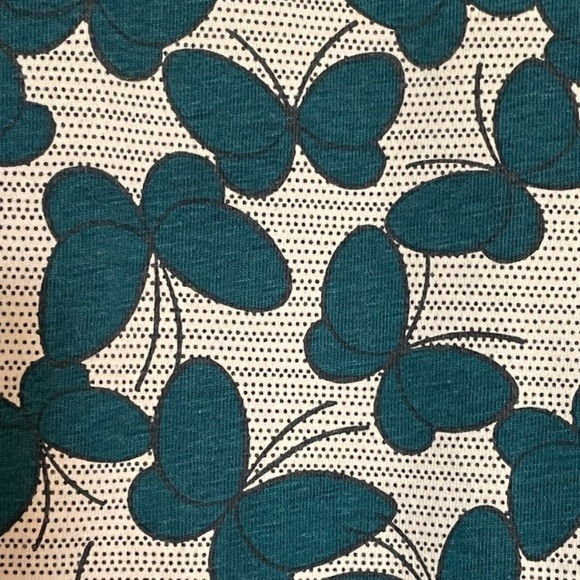 NWOT. Butterfly Print Long Sleeve Dress - Picture 6 of 7